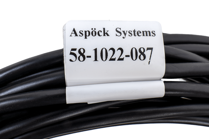 ASPÖCK 58-1022-087 Elektrischer Installations-Anhängerkabelbaum 4,5 m 7-poliger Stecker Bajonett 2x5-polig
