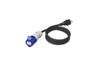 Adapter mit Schutzkontaktstecker und CEE-Buchse 16A ProPlus 373527DE, Kabellänge 150 cm