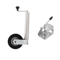 Stützrad mit Klemme WINTERHOFF ST60-V-255SB+KLE60 400 kg 60 mm 525–755 mm