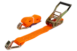 UNITRAILER 3 m/50 mm/5 t orangefarbenes Transportband mit Spanner