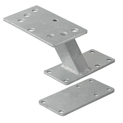 ProPlus 342643 Halterung für Reserveradmontage an Anhängern, Winkel 8-16"