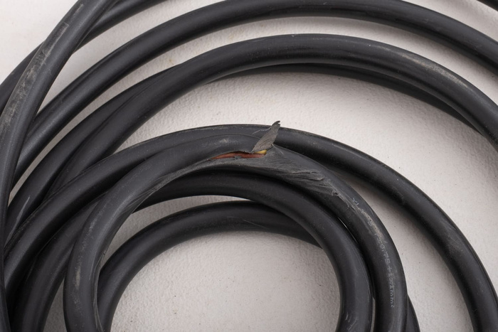 Steckdose Elektrokabel HYBSZ YLY-S 7x0,75+1x1 achtadrig - 1 m