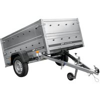 Leichter Anhänger 200x125 UNITRAILER GARDEN 201 KIPP mit BIS-Seitenwänden