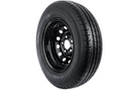 Verstärktes Anhängerrad REIFEN LINGLONG 165/80 R13C 96/94N UNITRAILER FELGE schwarz 4.5Jx13"H2 5x112 ET:30