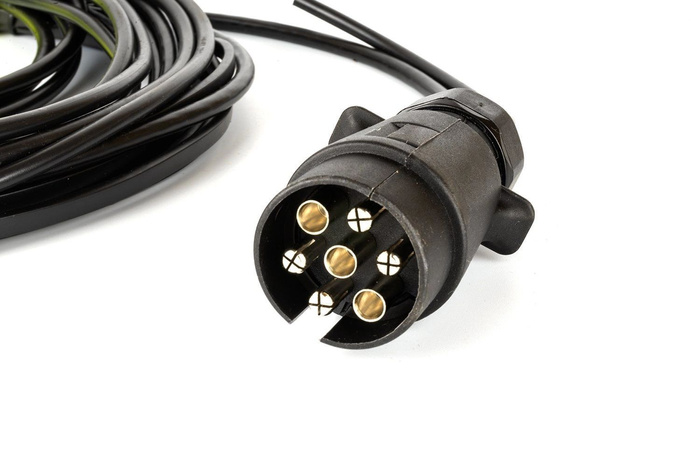 Lichtset: FRISTOM LED-Rückleuchten + HORPOL LED-Seitenmarkierungsleuchten + MANTES 5,2 m 7-poliger Kabelbaum