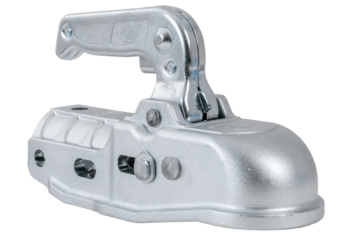 STEELPRESS BC-3000C-00-00+Z2 Kugelkopfkupplung für 3000kg Anhänger mit 35-50mm Rohrdeichsel, Gusseisen