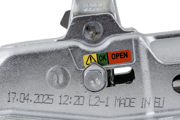 STEELPRESS BC-3000C-00-00+Z2 Kugelkopfkupplung für 3000kg Anhänger mit 35-50mm Rohrdeichsel, Gusseisen