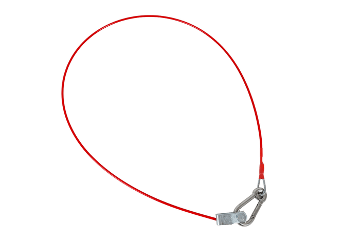 Notfall-Sicherheitsseil KNOTT mit Karabinerhaken 1200 mm