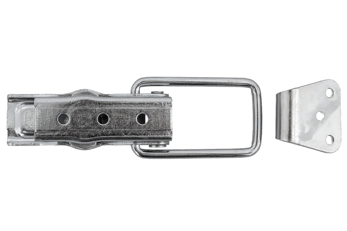 Seitenkupplung mit STEELPRESS ZB-13A+Z-11A Verschluss, komplettes Anhängerseitenschloss mit Schlüssel
