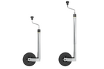 ProPlus 341510 Stützrad 150 kg 48 mm 800–1040 mm mit Waage