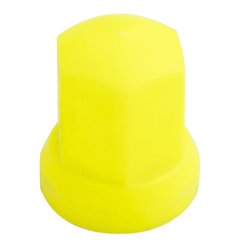 Auslasskappe mit Anzeige für Radbolzen HIGH FI33 GELB