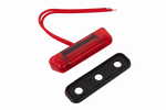 FRISTOM FT-081 LED-Positionsleuchte, rot, universell