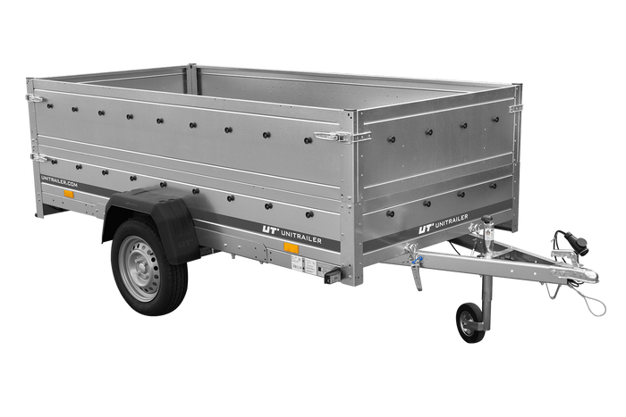 B Führerschein Anhänger GARDEN TRAILER 264 KIPP mit Bordwandaufsatz und Stützrad