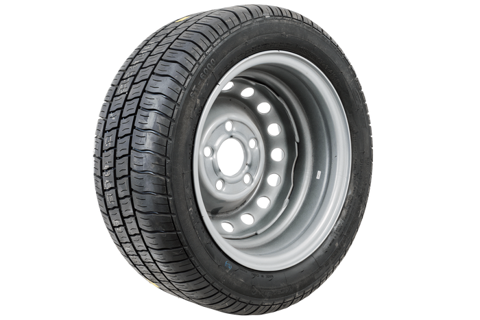 OUTLET Verstärktes Anhängerrad REIFEN GT Radial 195/50 R13C 104/101N FELGE KENDA 6Jx13&quot;H2 5x112 ET:30