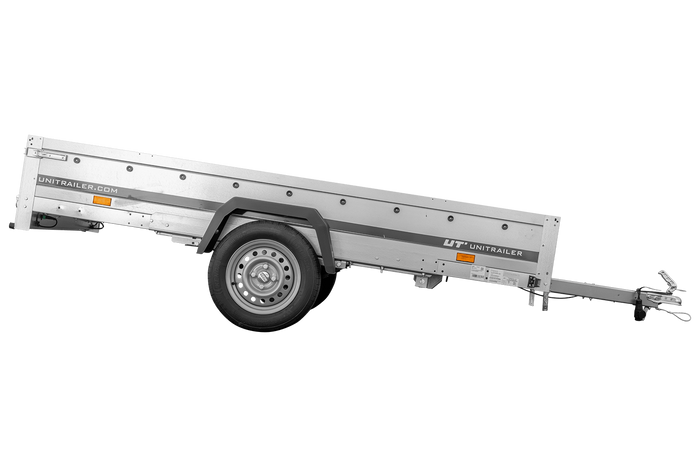 OUTLET PKW-Anhänger auf Federn 264x125 UNITRAILER GARDEN 264/R KIPP