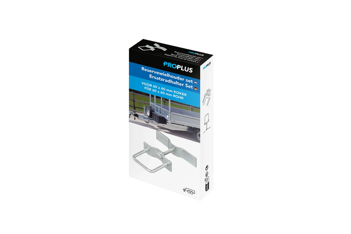 ProPlus Halterung für Reserverad an Anhängern mit 60x60mm Profil