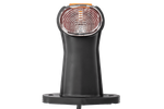 Set mit zwei ASPÖCK SUPERPOINT II Universal-Begrenzungsleuchten auf einem Gummiarm
