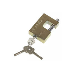 Messing-Vorhängeschloss 70mm HERMON, Ohrdurchmesser 10mm