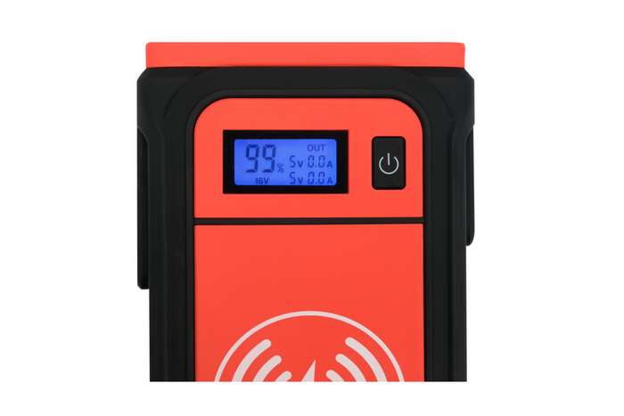 YATO YT-83085 Starthilfe-Powerbank 16000mAh mit induktiver Ladefunktion