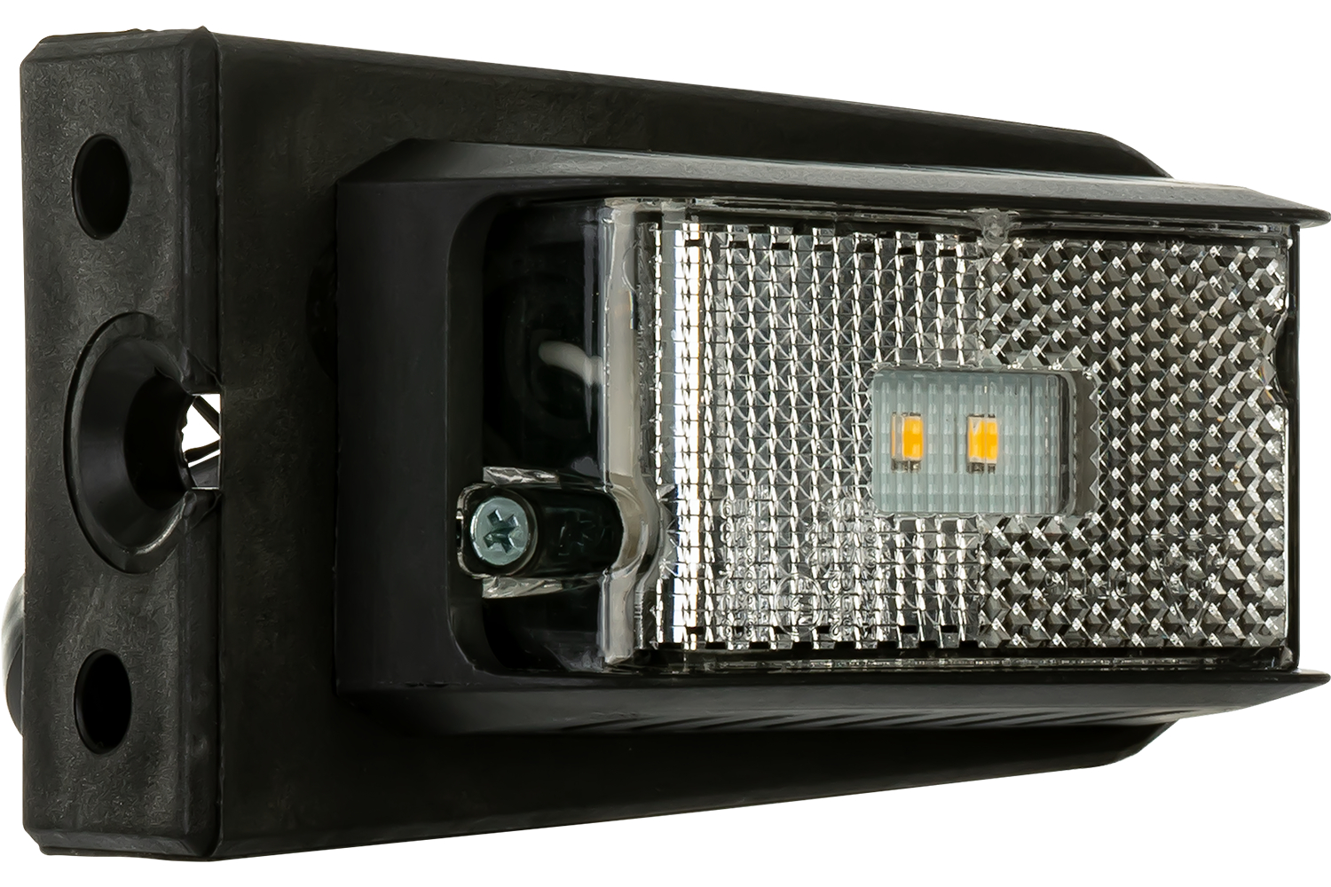 LED Umrißleuchte weiss, mit 0,5 m Kabel DC, 31-6009-007
