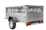 Pkw Planenanhänger GARDEN TRAILER 200 KIPP mit Laubgitteraufsatz, Stützrad, Flachplane