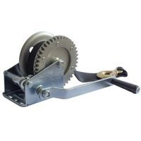 OUTLET Manuelle Seilwinde für KNOTT 450 kg Anhänger mit Gurt