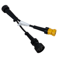 ASPOCK 5-PIN-Bajonettadapter mit Nebelscheinwerfer- und Rückfahrscheinwerferanschluss 0,1 m