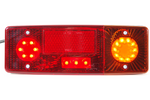 Rückleuchte WAŚ WE551DP 484 LED 4 Funktionen rechts
