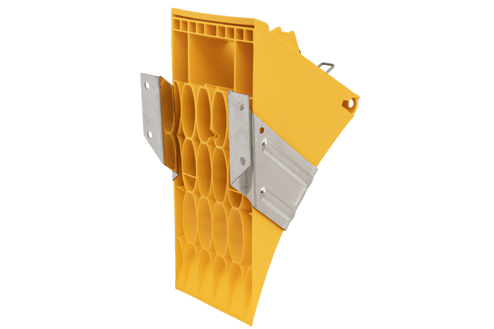 E53 Unterlegkeil mit LOKHEN Befestigungswinkel H: 225mm