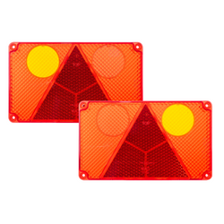 Rückleuchtenabdeckungen WAŚ W21L+W21P links+rechts