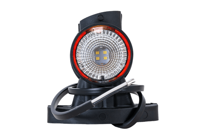 FRISTOM FT-140A LED Umrissleuchte, rechts, auf einem Gummiarm