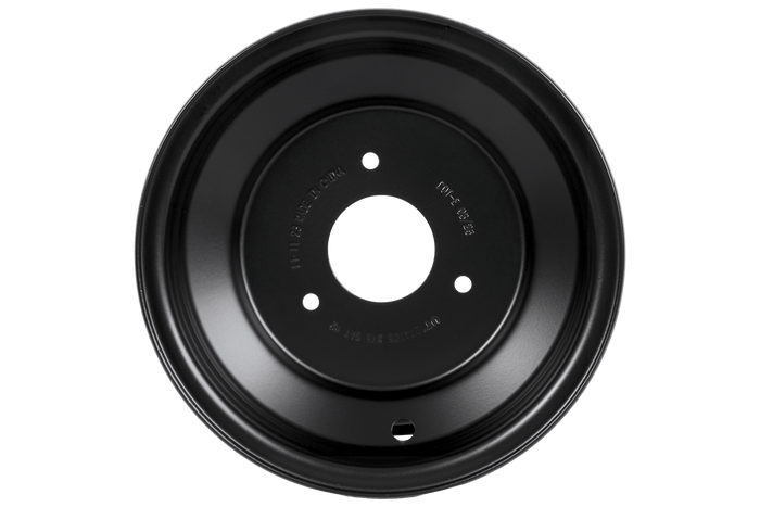 UNITRAILER Stahlfelge schwarz 5ATx8"H2 3x90 ET:-11.23