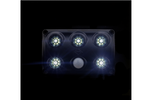 HORPOL LWD2156/CZ LED 900lm schwarze Innenraumleuchte mit Bewegungssensor