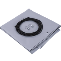 Steckdosen-Flachabdeckung für Anhänger 202x114cm Neptun N7-202 PTD