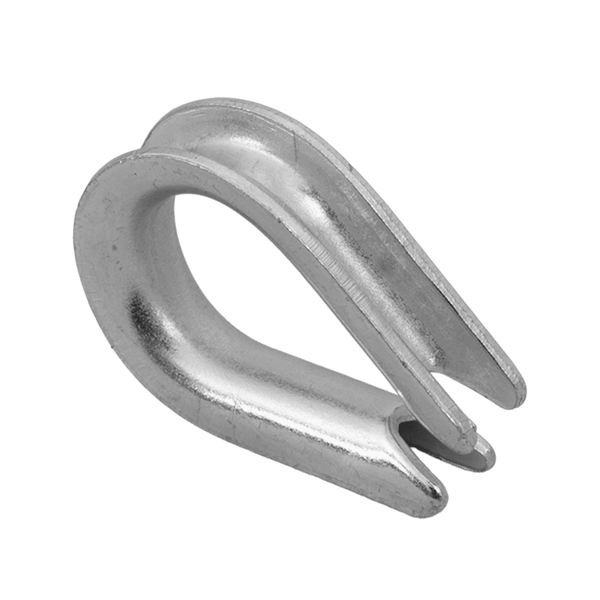 DROMET KU.6 Seilkausche, Stahlkordel, 6mm