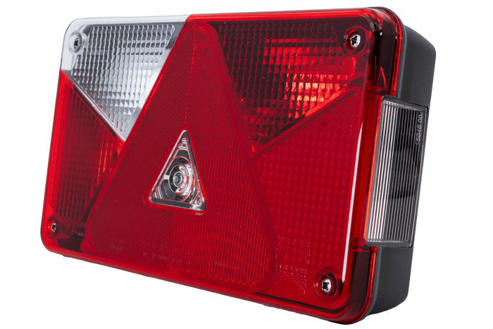 ASPÖCK Multipoint V Rückleuchte, 7 Funktionen, links