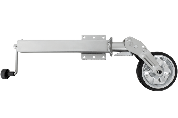 AL-KO 1863497 automatisches Stützrad mit Halterung 400 kg 60 mm 775–1010 mm