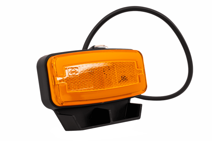 HORPOL LD 2765 LED-Umrissleuchte, orange, universell, mit Halterung