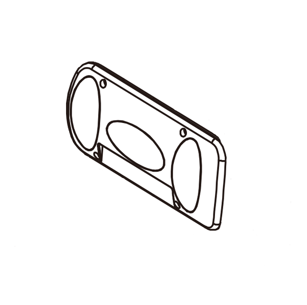 Lampenschirm für Inter Pack Quattro/Trio/Duo Fahrradplattform (links)