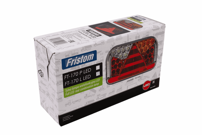 FRISTOM FT-170 LED-Rückleuchten, 7 Funktionen, links + rechts