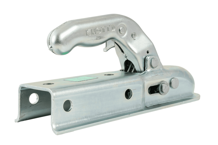 KNOTT KQ14-B Kugelkupplung für 1400kg Anhänger mit 60mm Vierkantdeichsel