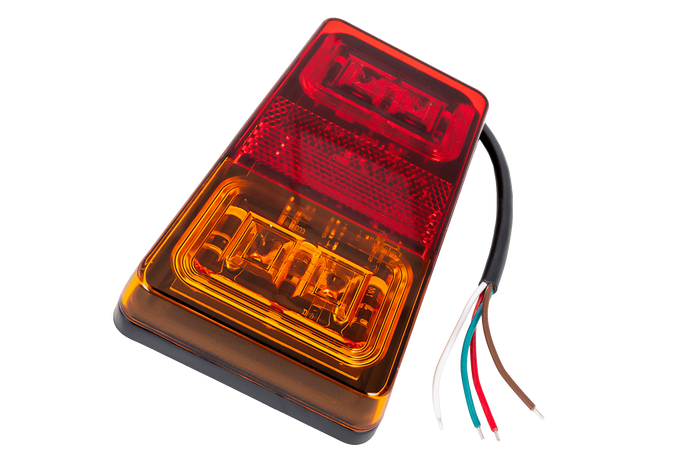 TT TECHNOLOGY TT.12029 LED Rückleuchte, 4 Funktionen, universal