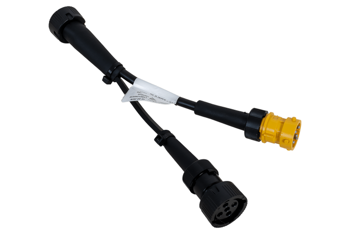 ASPOCK 5-PIN-Bajonettadapter mit Nebelscheinwerfer- und Rückfahrscheinwerferanschluss 0,1 m