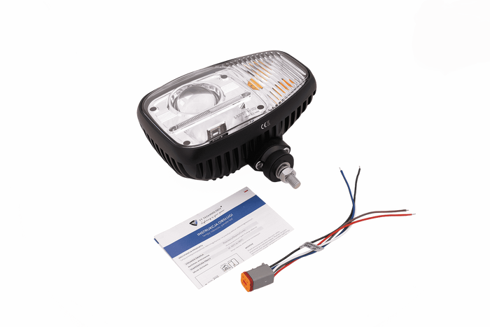 TT Technology TT.16611-L LED Frontleuchte 3 Funktionen 23xLED 2350lm links für JCB/Cat/Manitou/Volvo/Terex