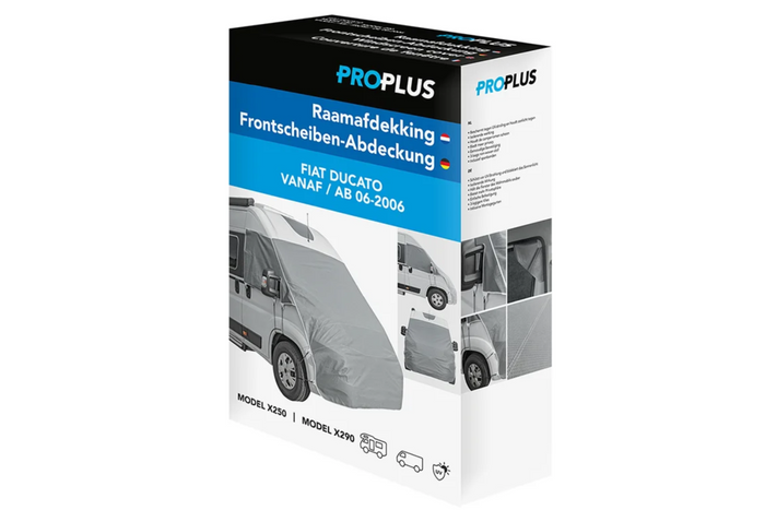 ProPlus 610682 Wärmedämmmatte für Fenster, Hitzeschutz für Fiat Ducato