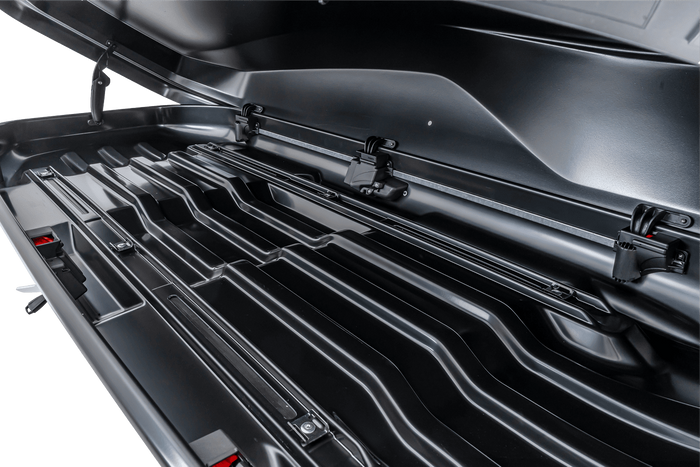 Atera Casar XL Dachbox, Schwarz Metallic