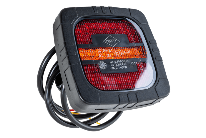 HORPOL ROCA LZD2800 LED Rücklicht 3 Funktionen universal