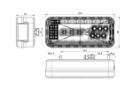 DOBPLAST DPT30 LED Rücklicht 6 Funktionen links