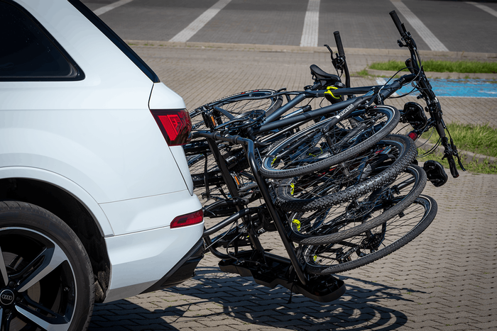 Inter Pack Quattro 13-Pin Anhängerkupplungs-Fahrradträger
