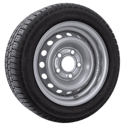 Verstärktes Rad für Anhänger REIFEN GT Radial 195/50 R13C 104/101N FELGE KENDA 6Jx13"H2 5x112 ET:30